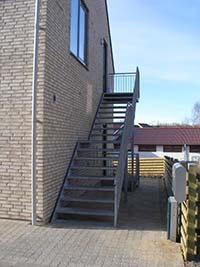Galvaniseret Trappe
